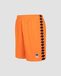 MEYBA Alpha Pantalón Corto Día de Partido | Naranja/Negro