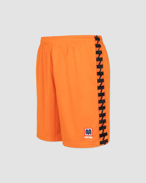 MEYBA Alpha Pantalón Corto Día de Partido | Naranja/Negro