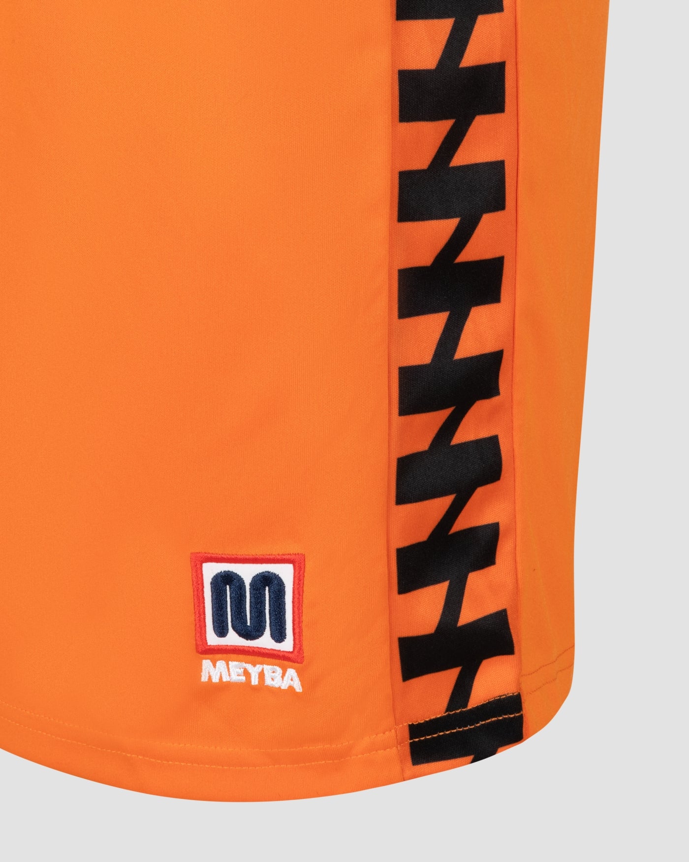 MEYBA Alpha Pantalón Corto Día de Partido | Naranja/Negro