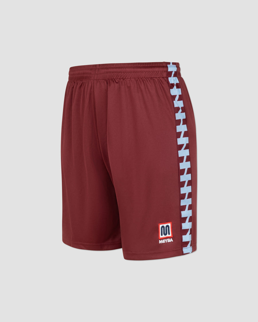 MEYBA Alpha Wedstrijd Short | Donkerrood/Blauwklokje