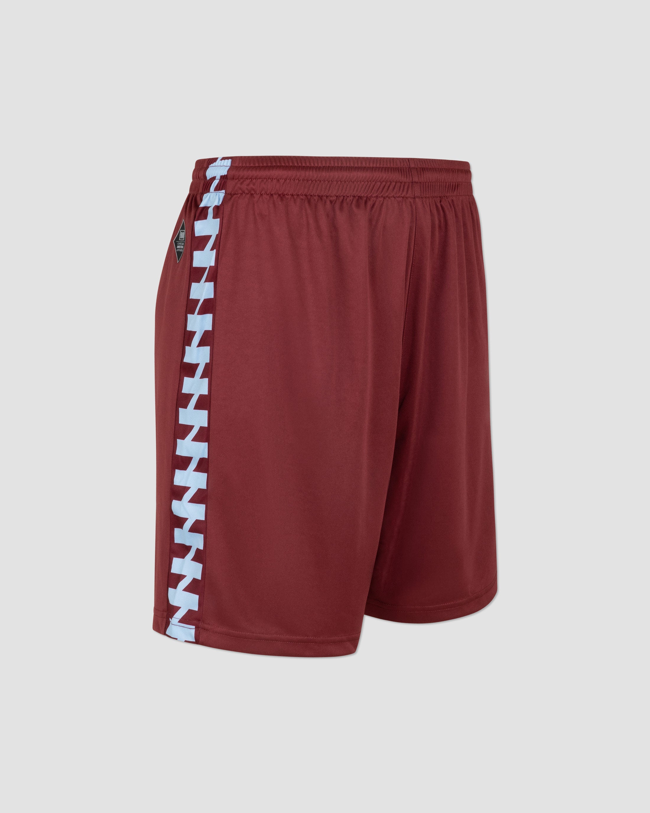 Pantalones cortos MEYBA Alpha Matchday | Burdeos/Azul campana