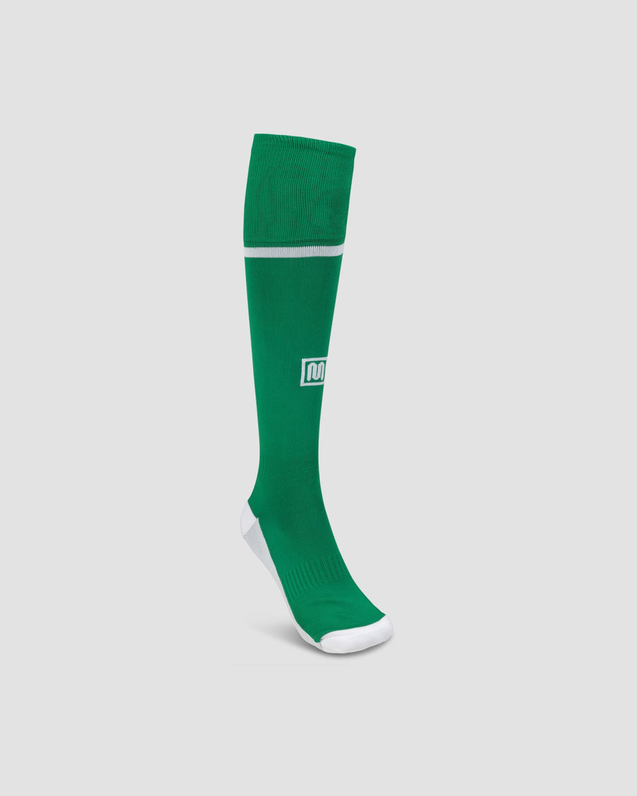 Calcetín de jugador MEYBA | Verde Alegre/Blanco