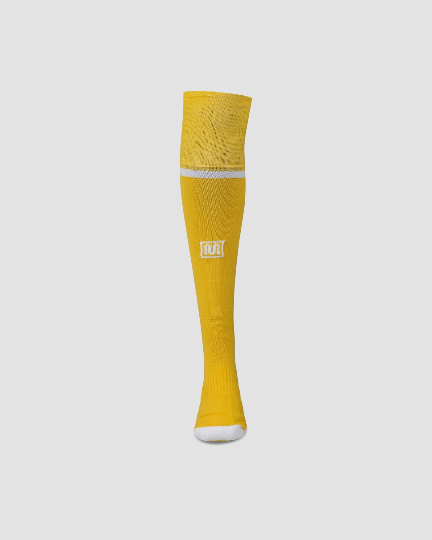 MEYBA Calcetín de Jugador | Amarillo/Blanco