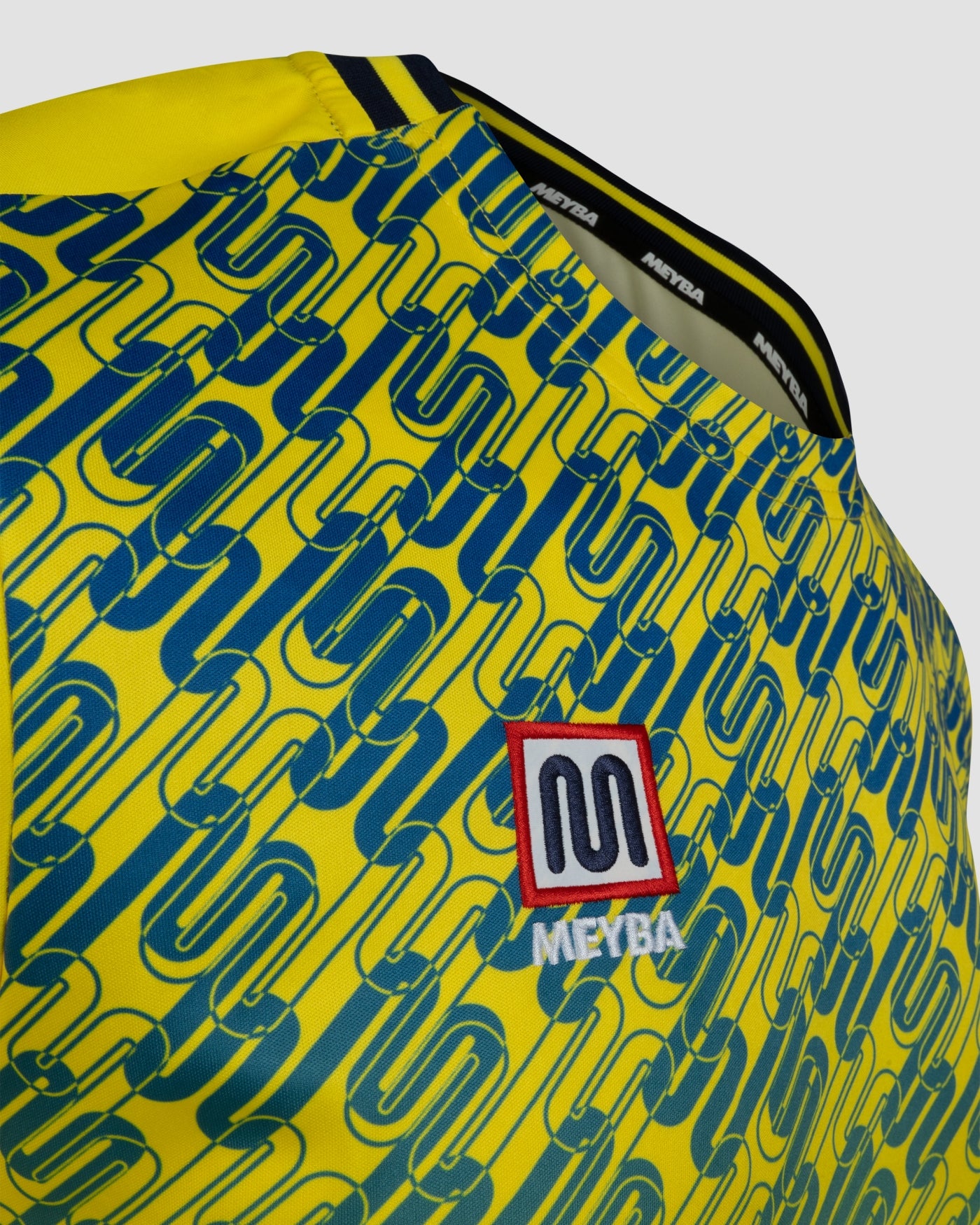 MEYBA Alpha Grid Jersey | Yellow/Blue