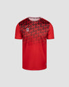 MEYBA Alpha Grid Jersey | Red/Black/White