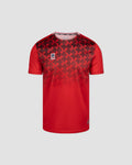 MEYBA Alpha Grid Jersey | Red/Black/White