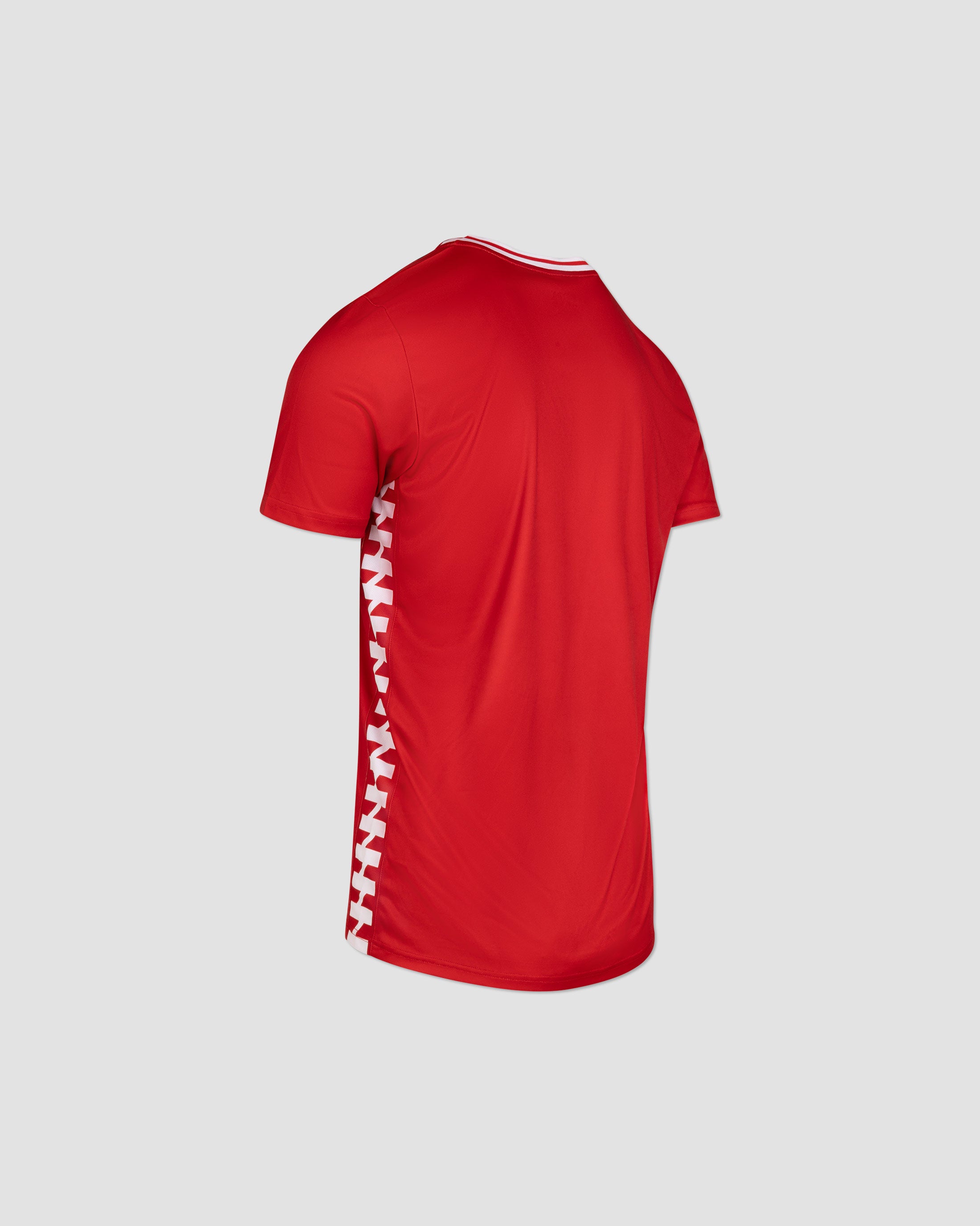 MEYBA Alpha Grid Jersey | Red/Black/White