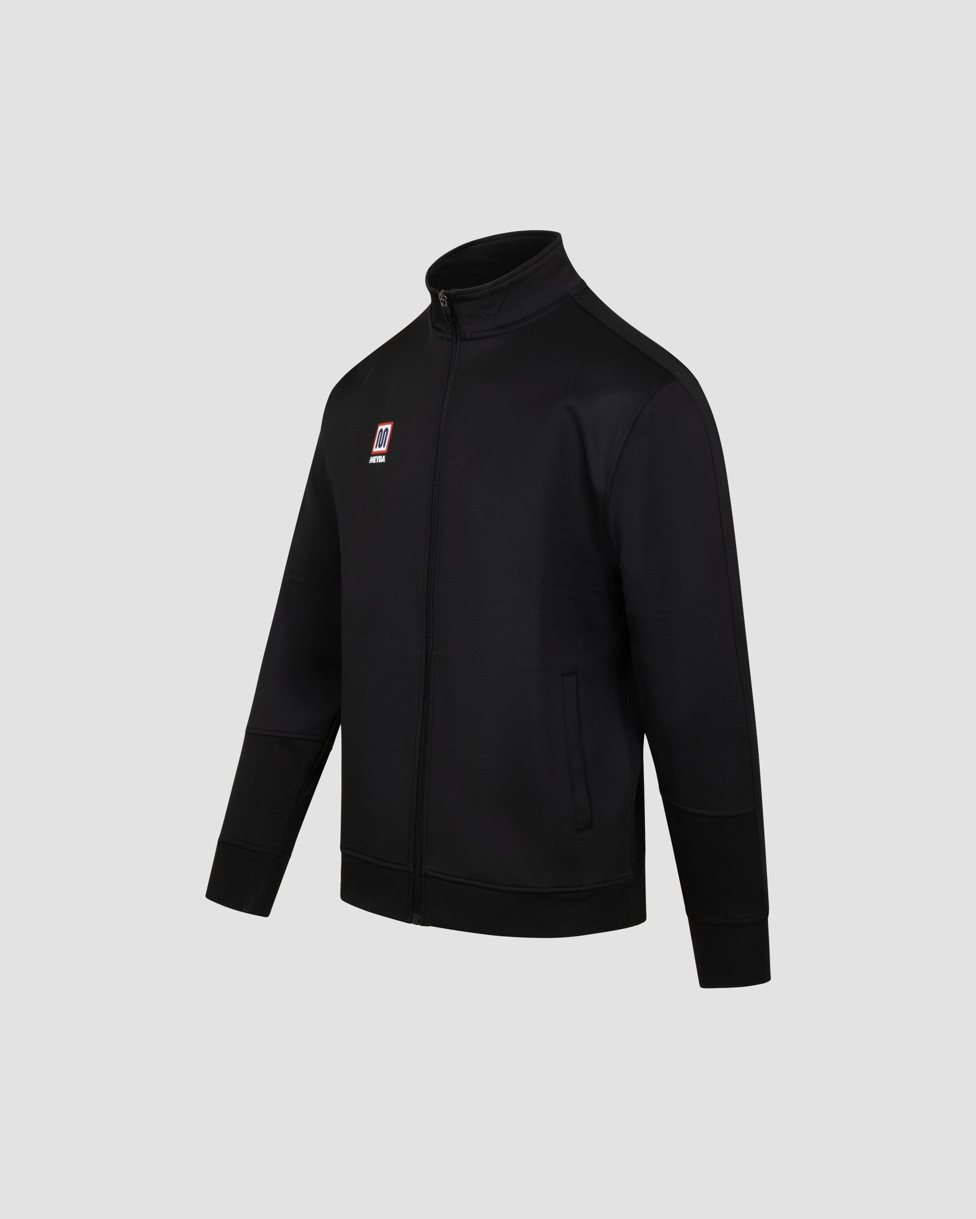 MEYBA Youth APG Poly Zip Thru Sweat | Black