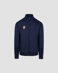 Sudadera MEYBA APG Poly con Cremallera Entera | Azul Marino