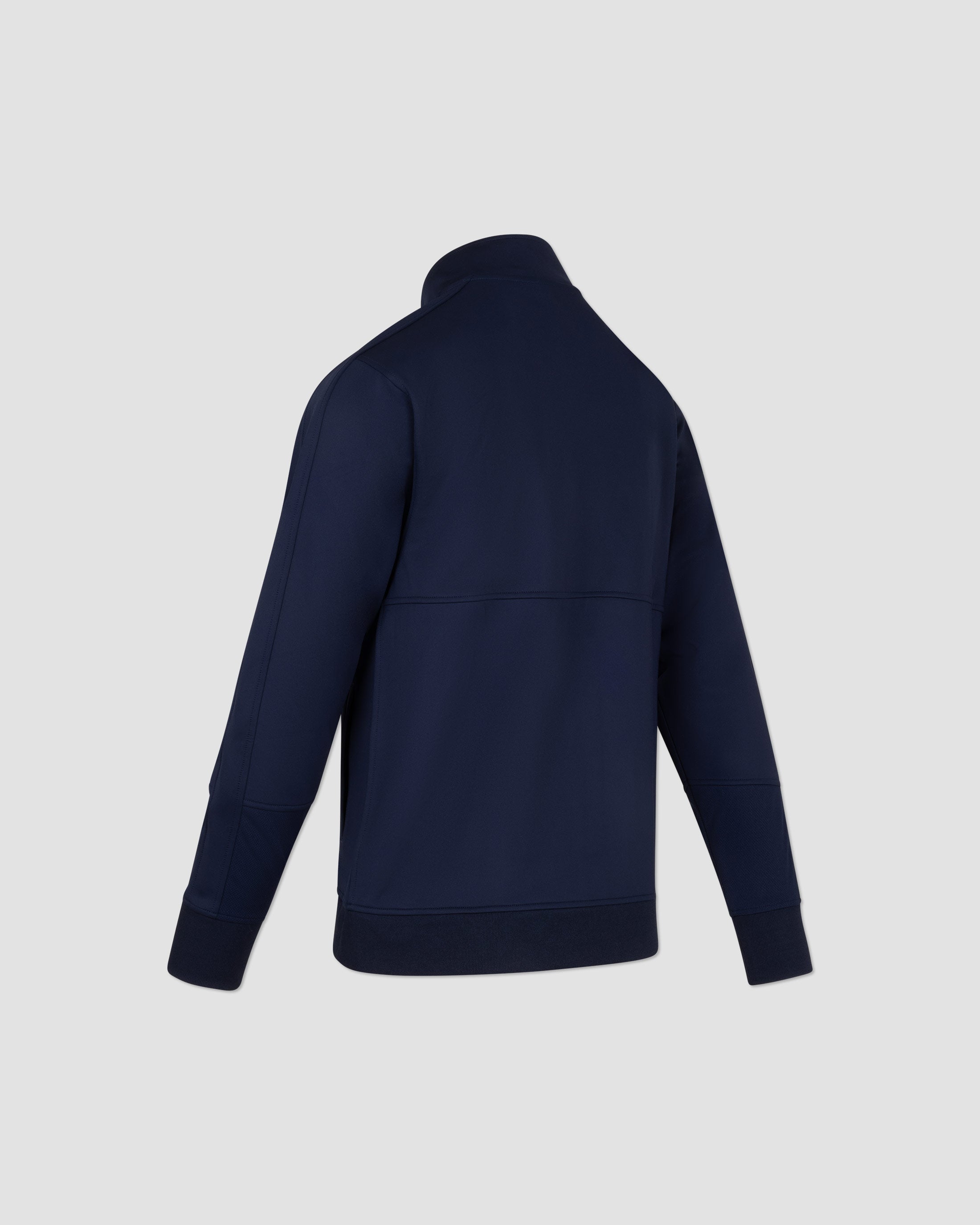 Sudadera MEYBA APG Poly con Cremallera Entera | Azul Marino