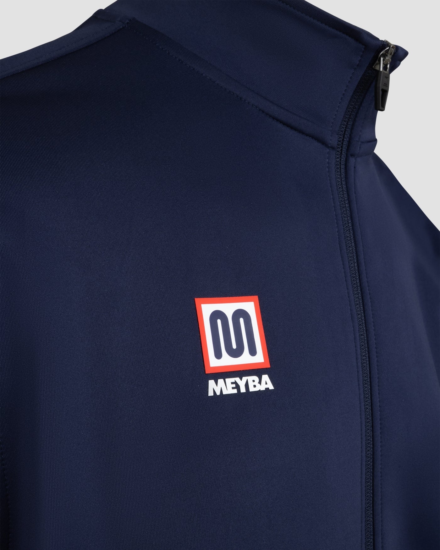 Sudadera MEYBA APG Poly con Cremallera Entera | Azul Marino