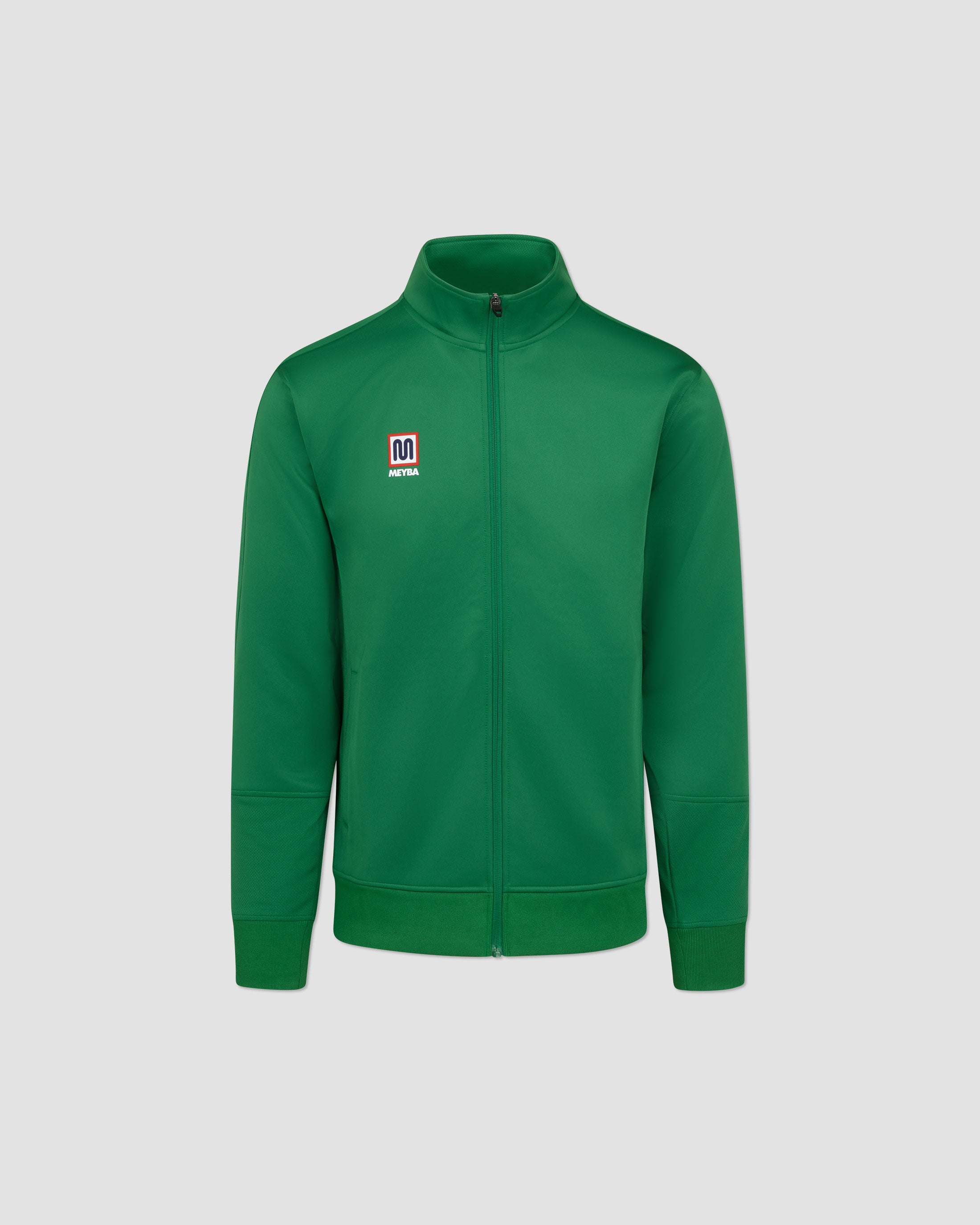 Sudadera MEYBA APG Poly con Cremallera Entera | Verde Alegre
