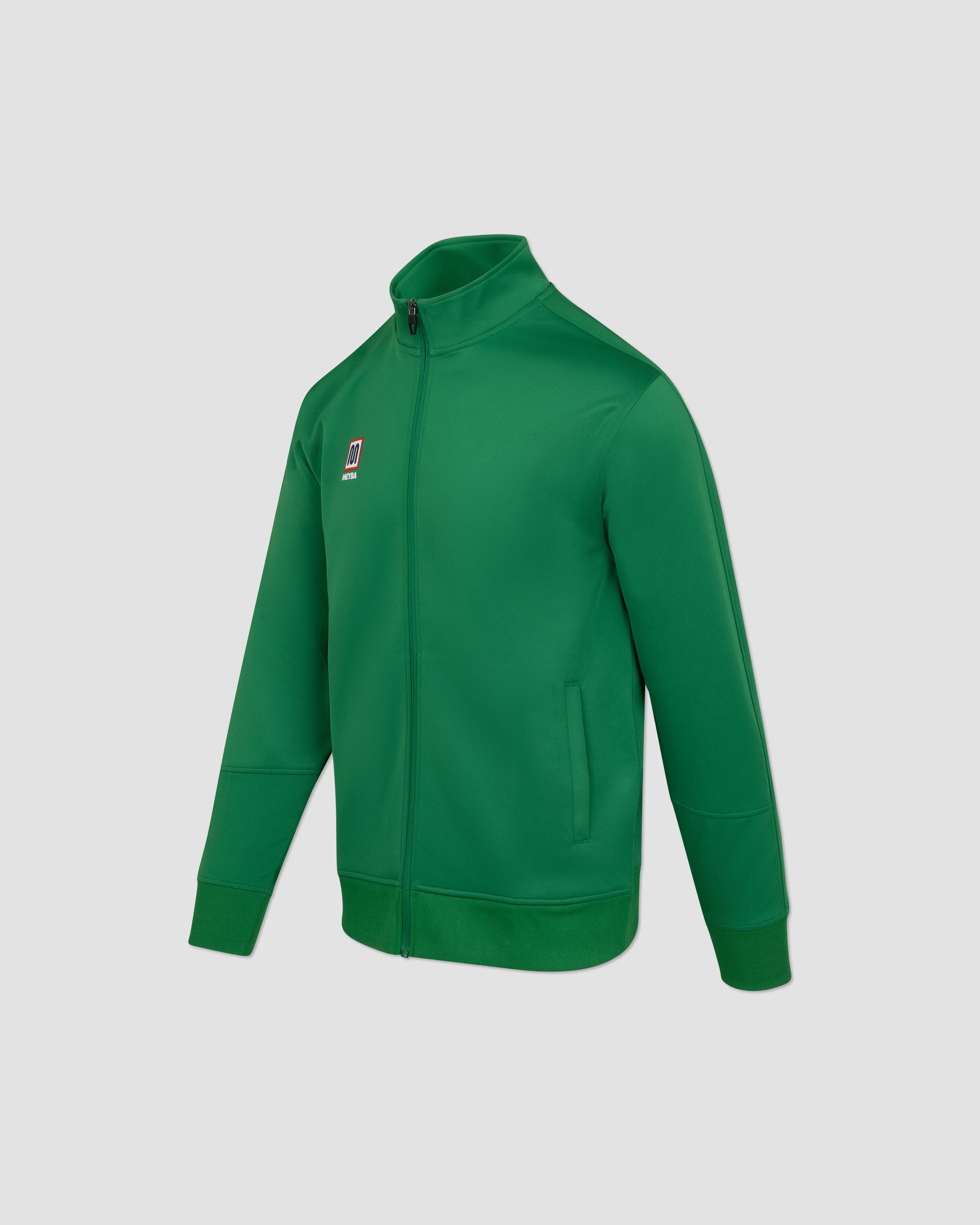 Sudadera MEYBA APG Poly con Cremallera Entera | Verde Alegre