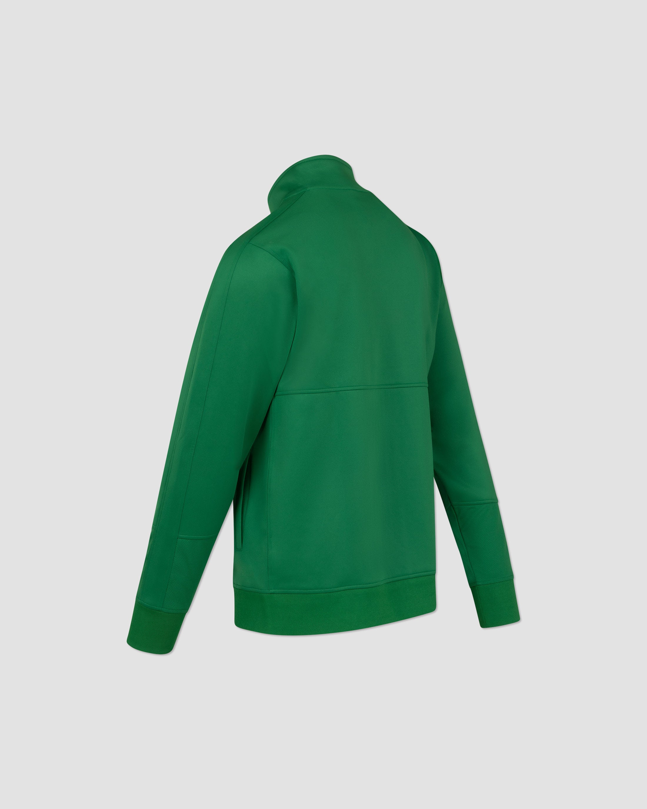 Sudadera MEYBA APG Poly con Cremallera Entera | Verde Alegre