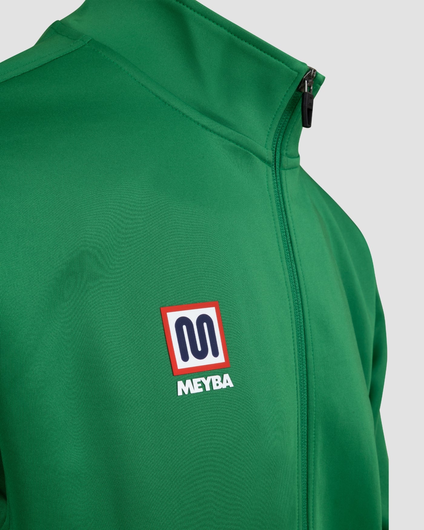 Sudadera MEYBA APG Poly con Cremallera Entera | Verde Alegre