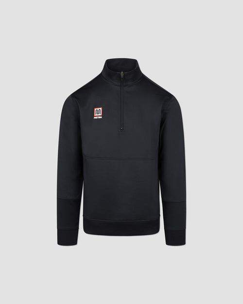 Sudadera MEYBA APG de media cremallera | Negra
