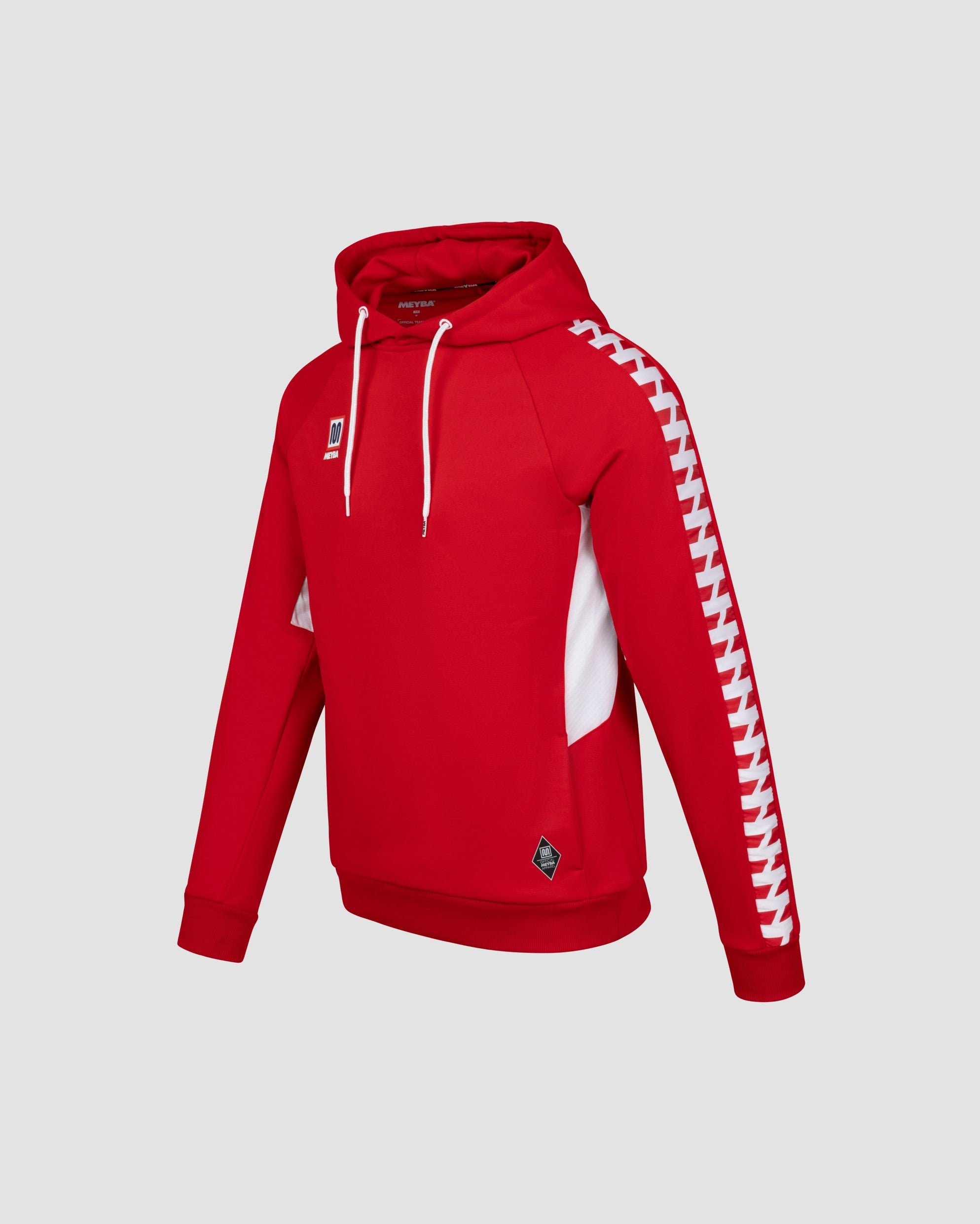 MEYBA Youth Motion Poly Hoodie | Red