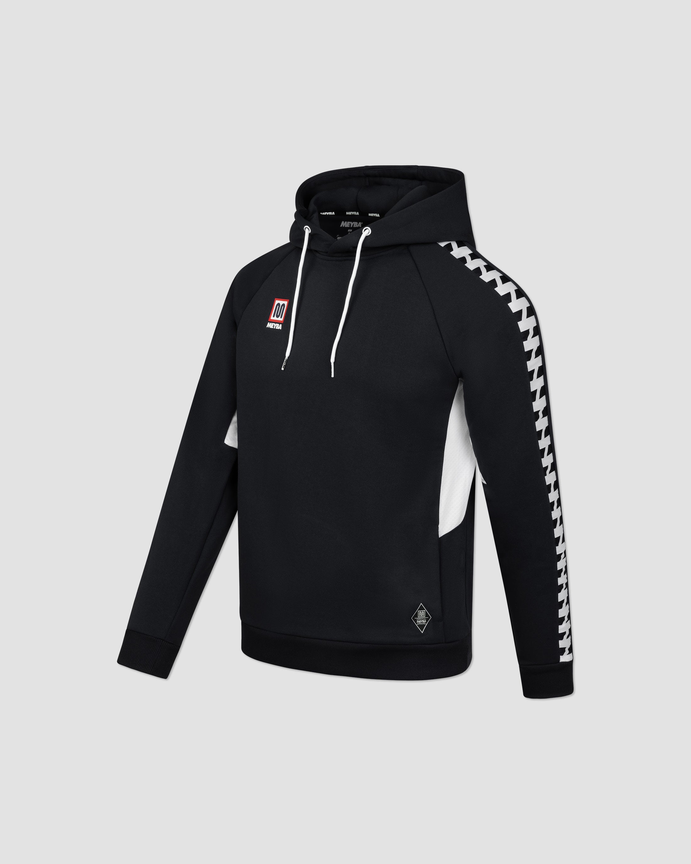 MEYBA Motion Poly Hoodie | Black