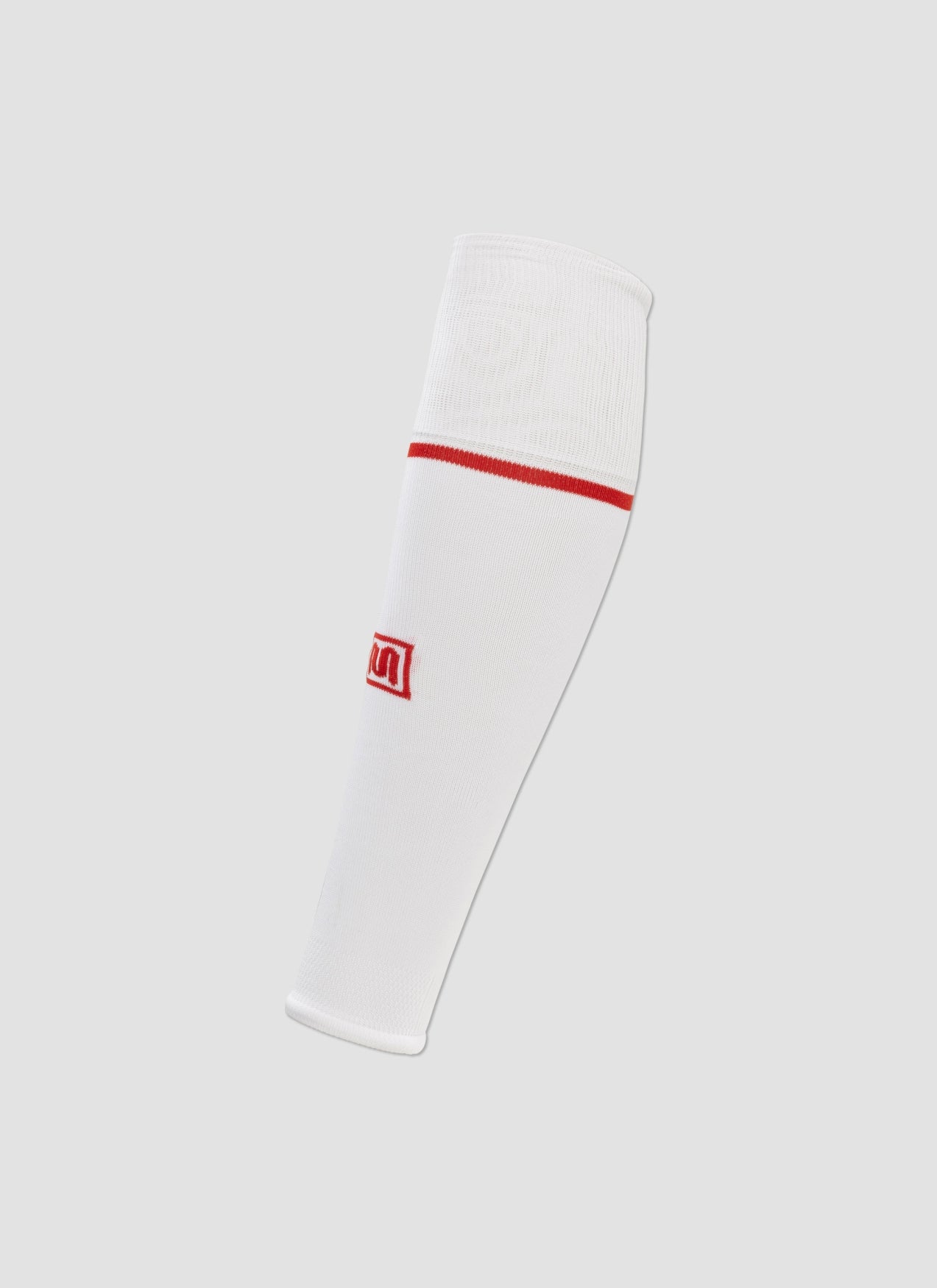 MEYBA Footless Football Sock | White/Red