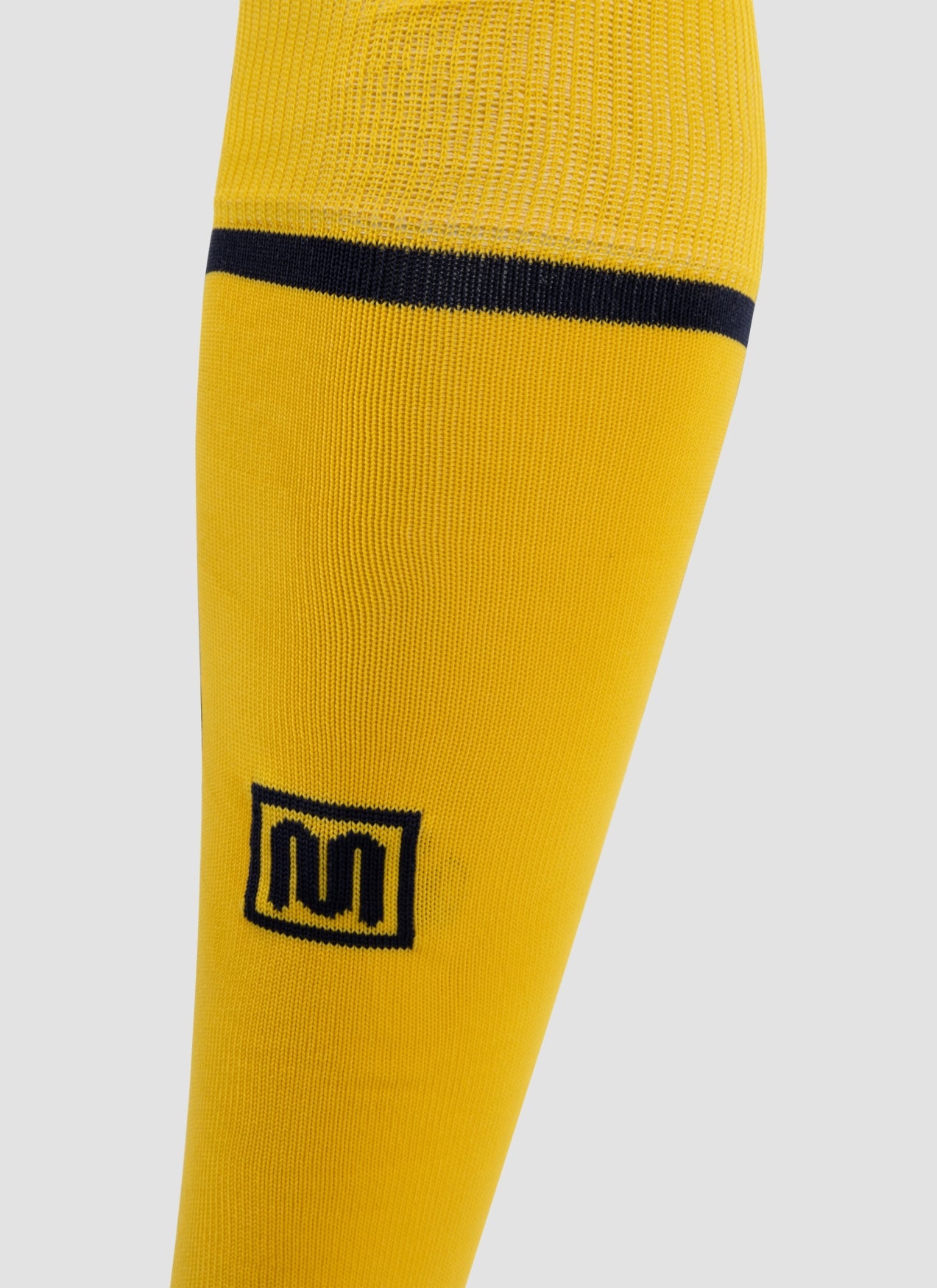 MEYBA Footless Football Sock | Yellow