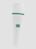 MEYBA Footless Football Sock | White/Jolly Green