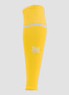 MEYBA Footless Football Sock | Yellow/White