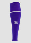 MEYBA Footless Football Sock | Purple/White