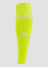 MEYBA Footless Football Sock | Fluro-Yellow/White