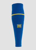 MEYBA Footless Football Sock | Blue/Yellow