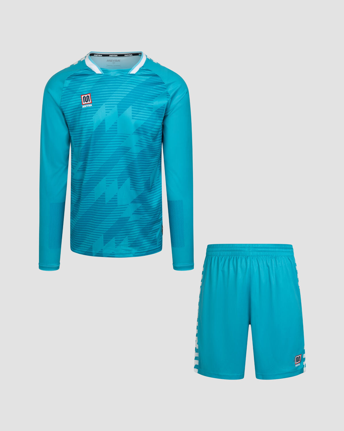 MEYBA Alpha Goalkeeper Set | Aqua/White