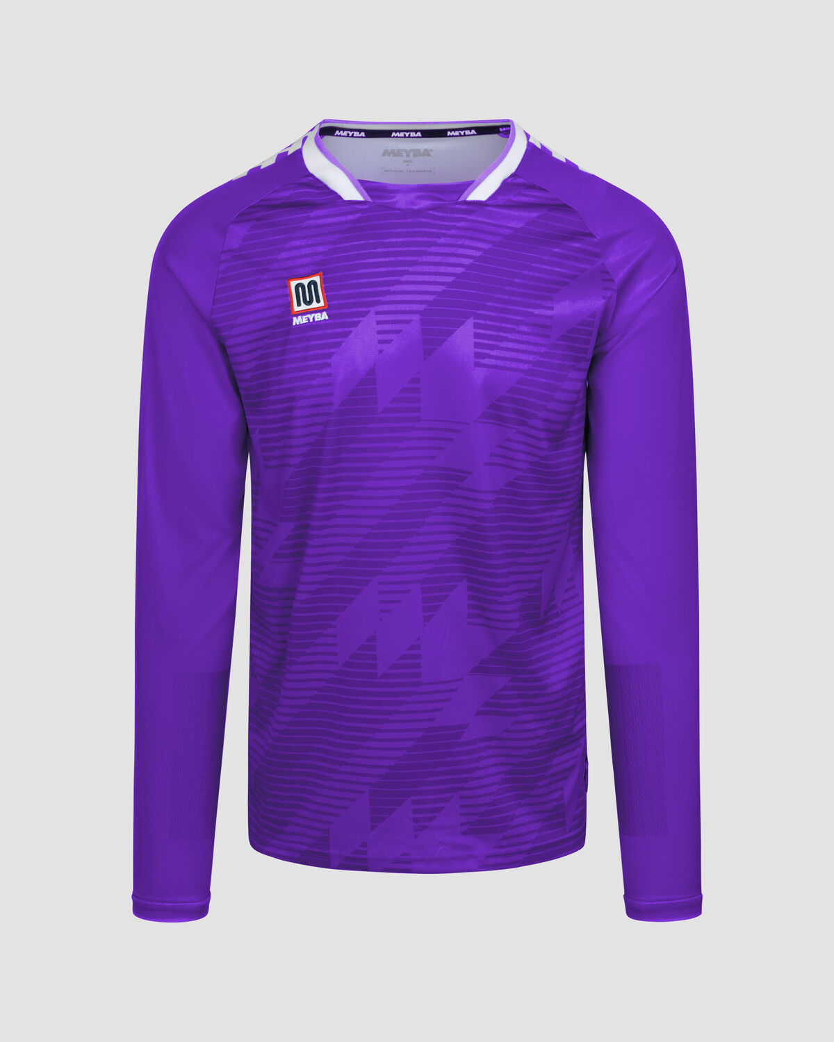 Conjunto de portero MEYBA Alpha | Morado/Blanco