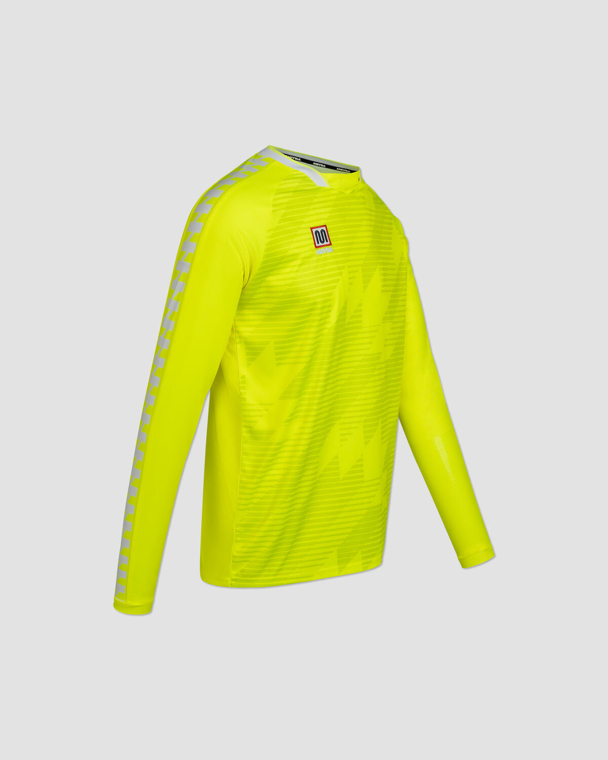 Conjunto de portero MEYBA Alpha | Amarillo flúor/Blanco
