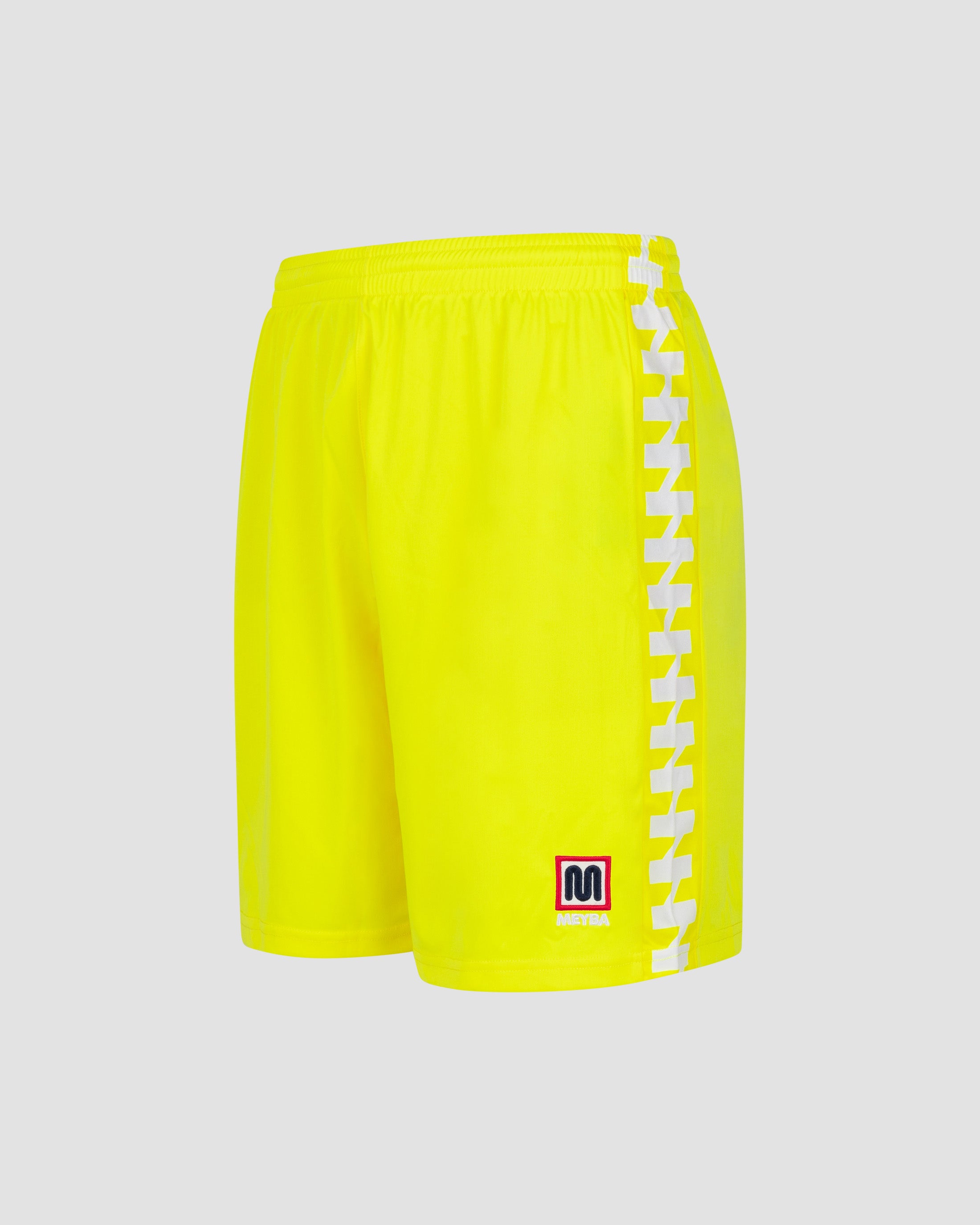 Conjunto de portero MEYBA Alpha | Amarillo flúor/Blanco