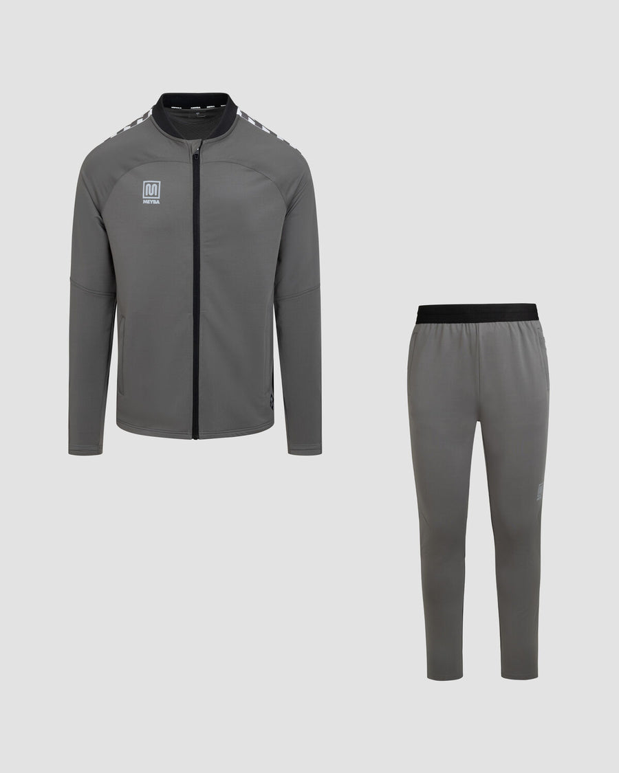 MEYBA Contact PTF Tracksuit | Charcoal/black