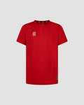 MEYBA Camiseta de Cuello Redondo de Poliéster APG para Jóvenes | Roja