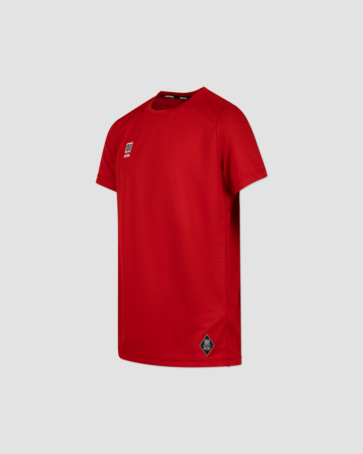 MEYBA Camiseta de Cuello Redondo de Poliéster APG para Jóvenes | Roja