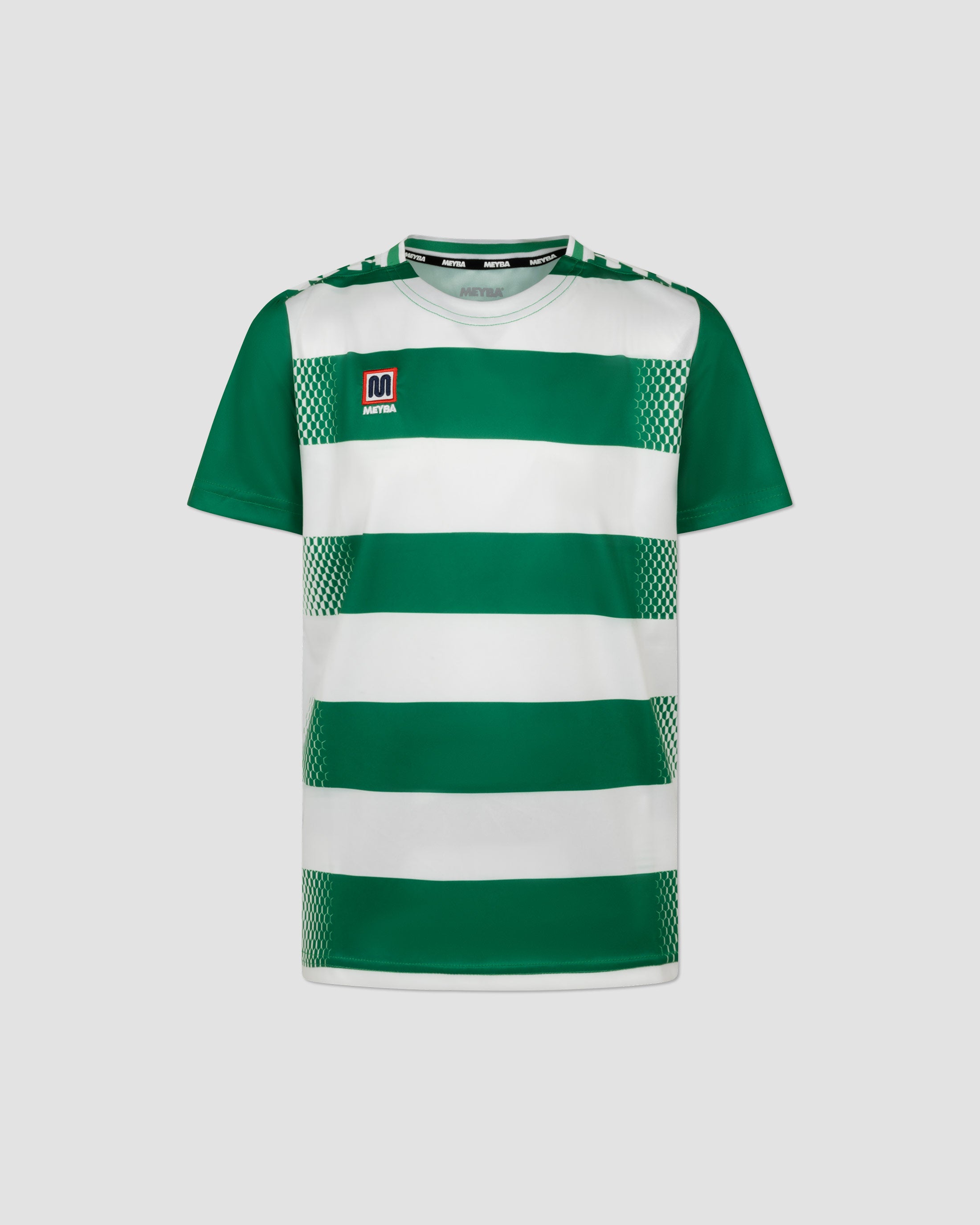 MEYBA Youth Alpha Hoop Jersey | Jolly Green/White