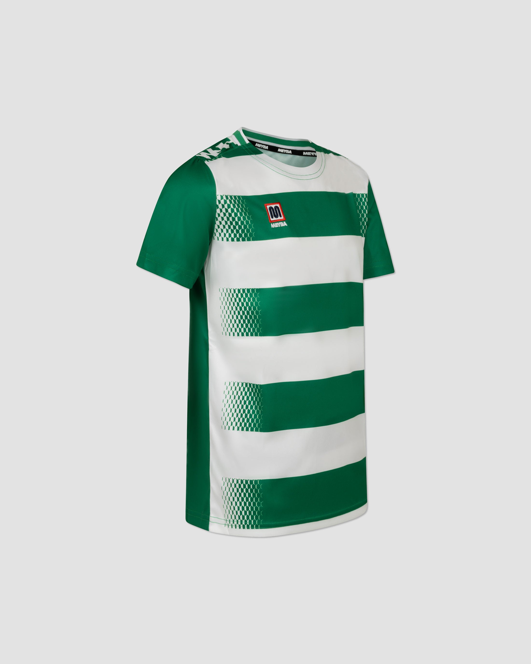 MEYBA Youth Alpha Hoop Jersey | Jolly Green/White