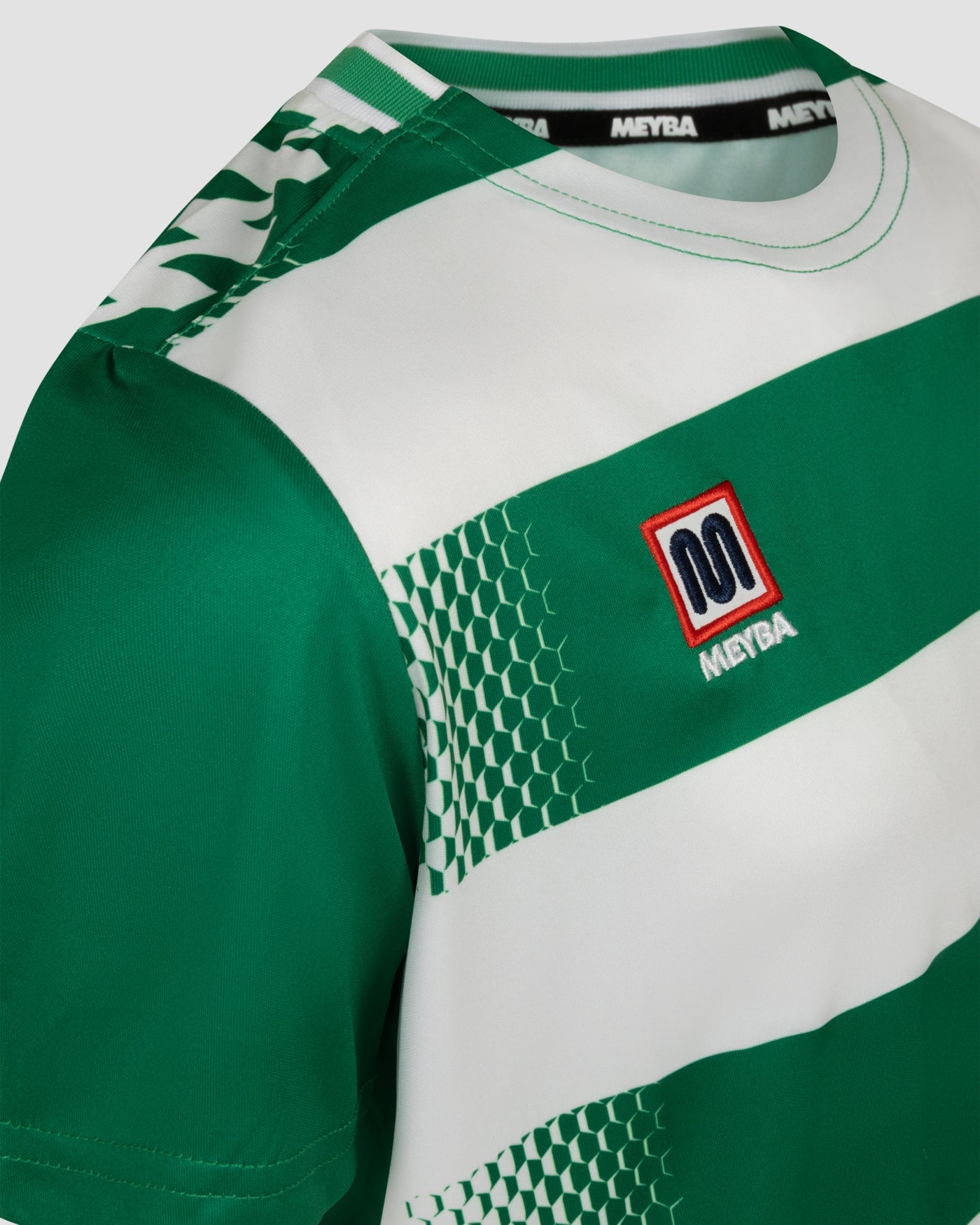 MEYBA Youth Alpha Hoop Jersey | Jolly Green/Wit