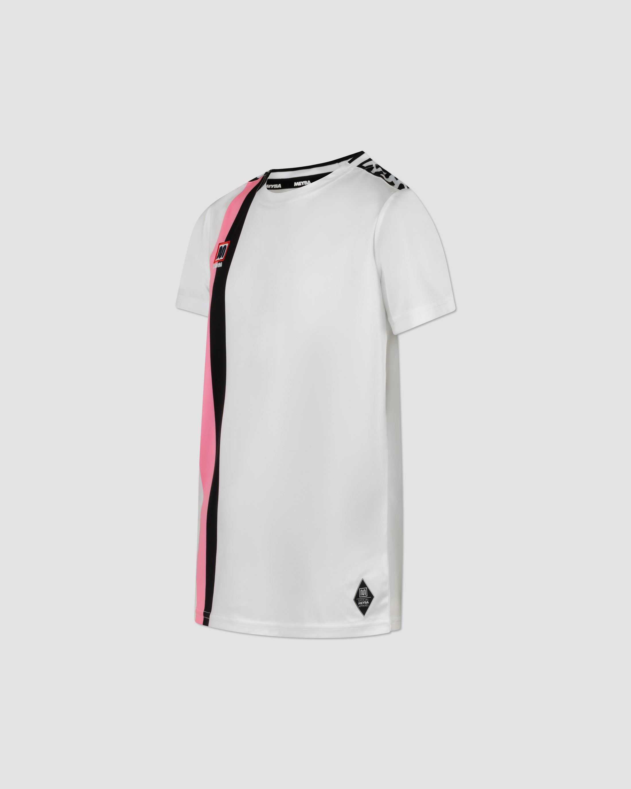 MEYBA Alpha Herencia Jersey | White/Pink/Black