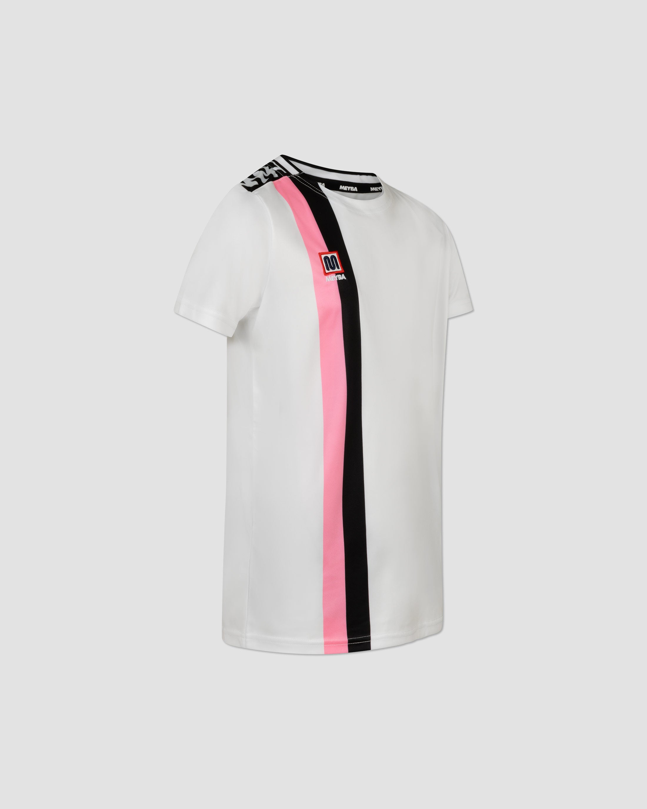 MEYBA Alpha Herencia Jersey | White/Pink/Black
