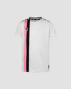 MEYBA Youth Alpha Herencia Jersey | White/Pink/Black