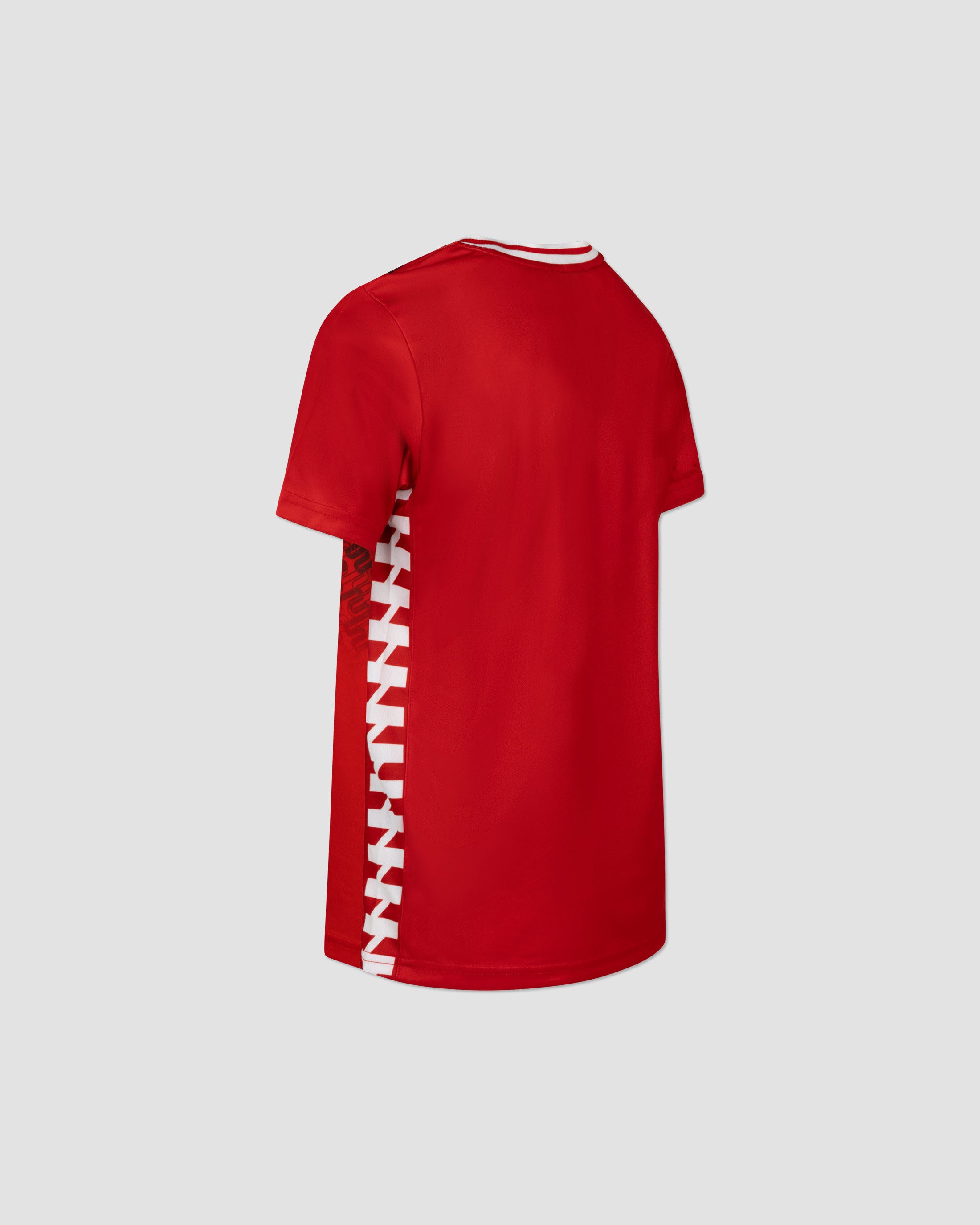 MEYBA Youth Alpha Grid Jersey | Red/Black/White