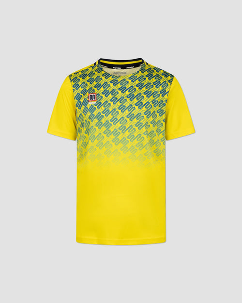 MEYBA Youth Alpha Grid Jersey | Yellow/Blue
