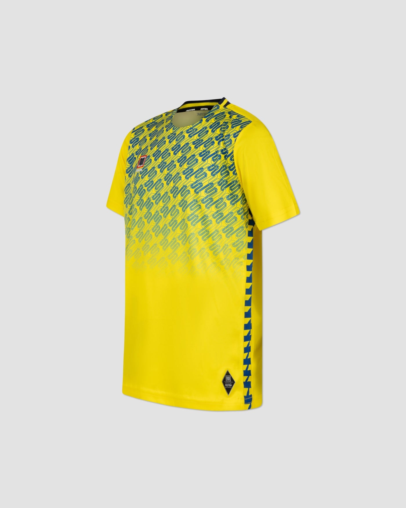 MEYBA Youth Alpha Grid Jersey | Yellow/Blue