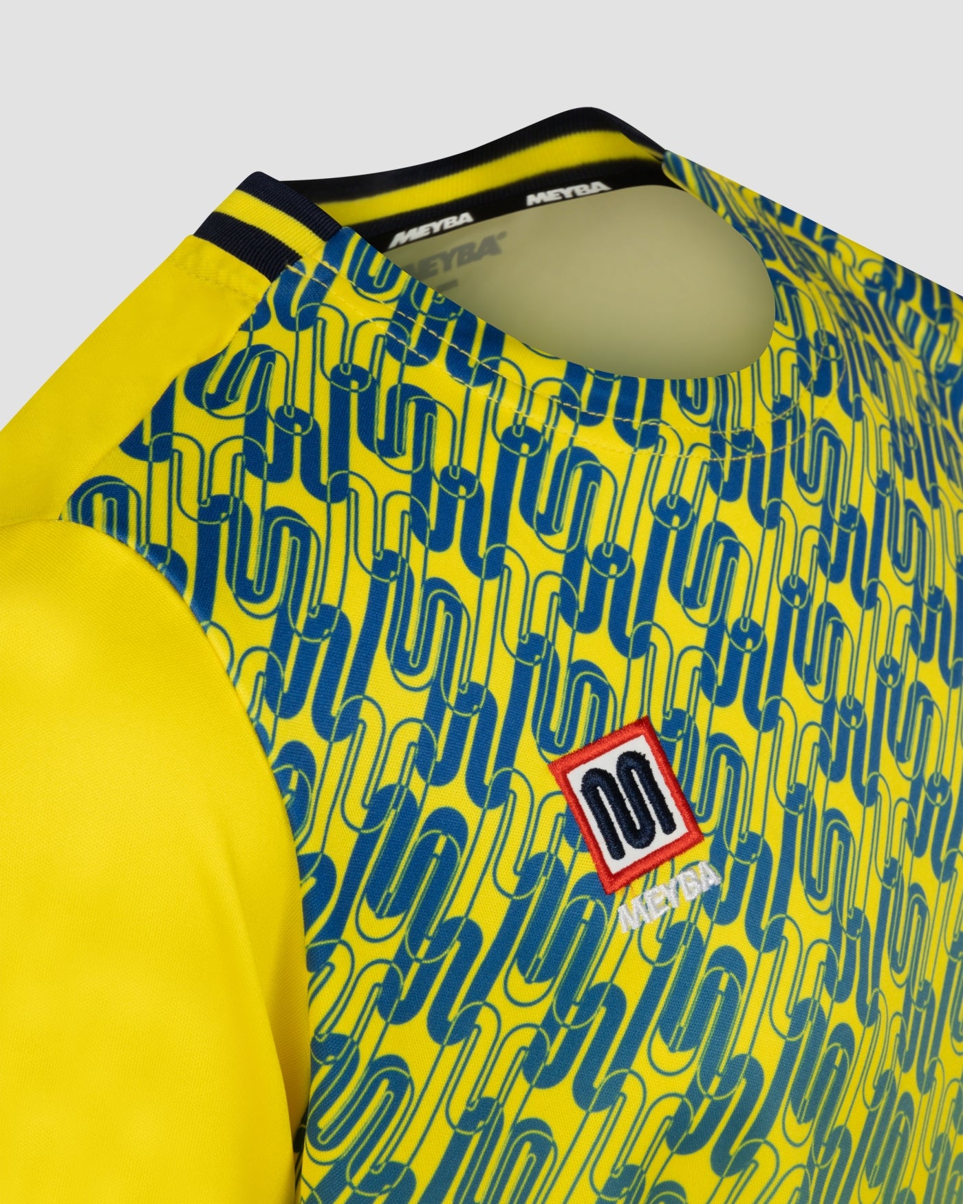 MEYBA Youth Alpha Grid Jersey | Yellow/Blue