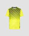MEYBA Youth Alpha Grid Jersey | Fluro-Yellow/Black