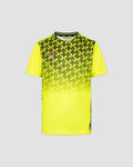 MEYBA Youth Alpha Grid Jersey | Fluro-Yellow/Black