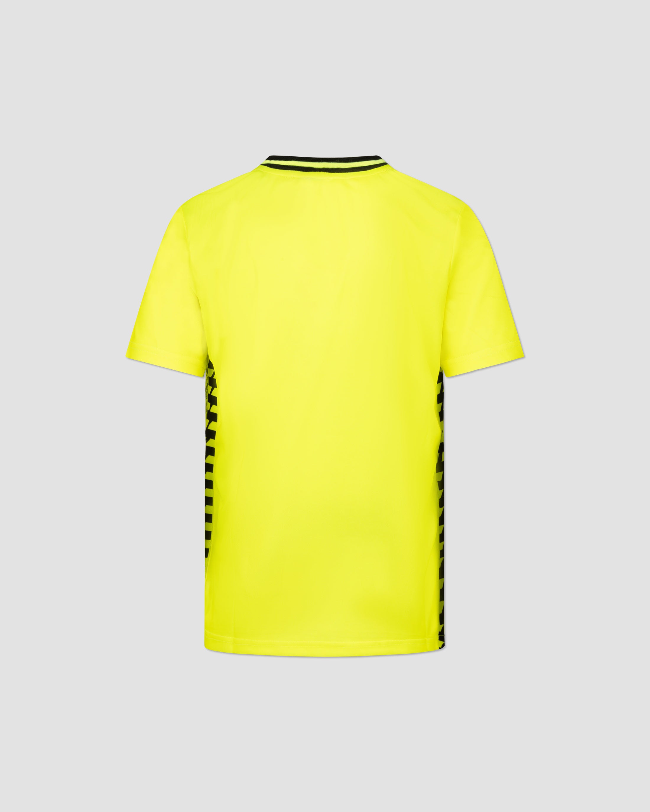MEYBA Youth Alpha Grid Jersey | Fluro-Yellow/Black