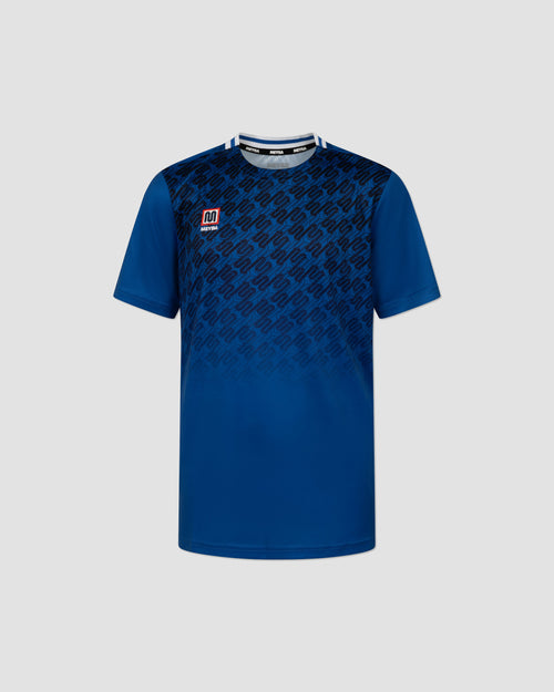 MEYBA Youth Alpha Grid Jersey | Blue/Black/White
